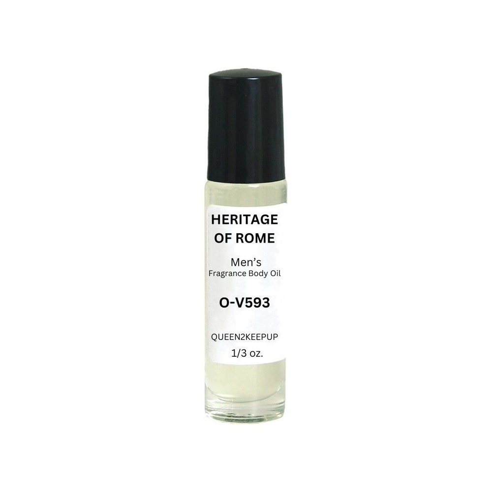 Heritage of Rome (Men) Body Oil 10 ml Fragrance All Natural 1/3 oz Roll-On Scent